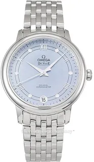 Omega De Ville 424.10.33.20.57.001 Stainless steel Blue