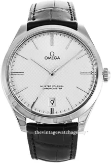 Omega De Ville 432.53.40.21.02.004 White gold Silver