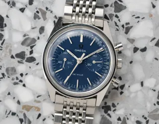 Omega De Ville Chronograph 145.017 36mm Stainless steel Blue