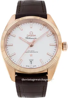 Omega Globemaster 130.53.39.21.02.001 39mm Sedna gold Silver