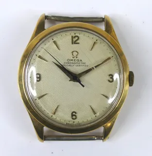 Omega 18ct Gold Champagne