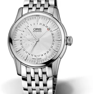 Oris Artelier Small Second 01 744 7665 4051-07 8 22 77 42mm Stainless steel Silver