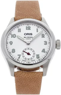 Oris Big Crown 01 401 7781 4081-Set Yellow gold Silver