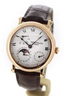 Patek Philippe Complications Power Reserve Moonphase 5054R-001 36mm Rose gold White