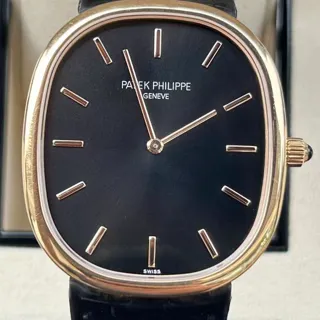 Patek Philippe Golden Ellipse 5738R-001 34.5mm Rose gold Golden