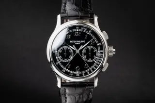 Patek Philippe Split-Seconds Chronograph 5370P 41mm Platinum Black