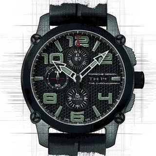 Porsche Design Chronograph P.693021431201 47mm Titan Schwarz