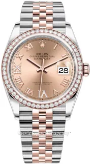 Rolex Datejust 126281RBR-0015 Rose gold and Stainless steel Pink