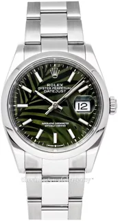 Rolex Datejust 36 126200-0020 Stainless steel Green