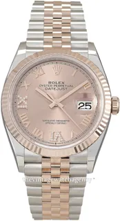 Rolex Datejust 36 126231-0027 Rose gold and Stainless steel Pink