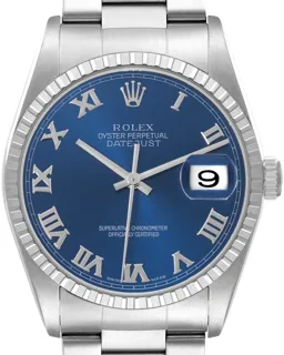 Rolex Datejust 36 16220 Stainless steel Blue