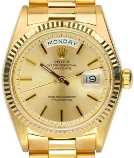 Rolex Day-Date 1803 18k yellow gold Champagne