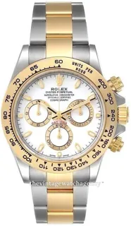 Rolex Daytona 116503-0001 Yellow gold and Stainless steel White