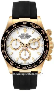 Rolex Daytona 116518LN-0041 Ceramic and Yellow gold White