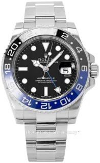 Rolex GMT-Master II 116710BLNR-0002 Stainless steel Black