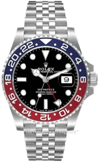 Rolex GMT-Master II 126710BLRO-0001 Stainless steel Black