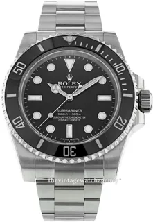 Rolex Submariner 114060-0002 Stainless steel Black