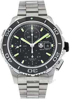 TAG Heuer Aquaracer 500M CAK2111.BA0833 Ceramic and Stainless steel Black