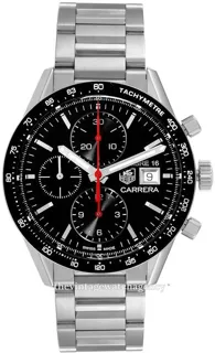 TAG Heuer Carrera CV201AK.BA0727 Ceramic and Stainless steel Black