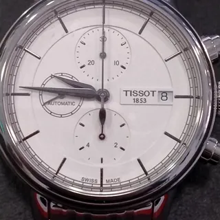 Tissot Carson T0854271101100 42mm Stainless steel Silver