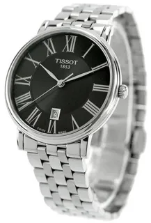 Tissot Carson T122.410.11.053.00 45mm Stainless steel Black