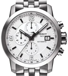 Tissot PRC 200 T055.427.11.017.00 44mm Stainless steel White