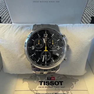 Tissot PRC 200 T0554171105700 42mm Stainless steel Black