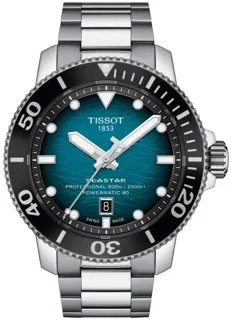 Tissot T-Sport SeaStar 2000 Professional Powermatic 80 T120.607.11.041.00 46mm Stainless steel Black