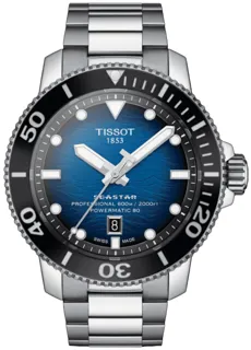 Tissot T-Sport SeaStar 2000 Professional Powermatic 80 T1206071104101 46mm Stainless steel Black