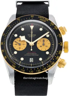 Tudor Black Bay Chrono M79363N-0003 Stainless steel Black