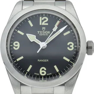 Tudor Ranger M79950-0001 39mm Stainless steel Black