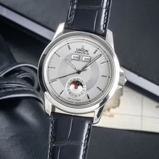 Union Glashütte 26–41–0304–10 39mm Stainless steel Silver