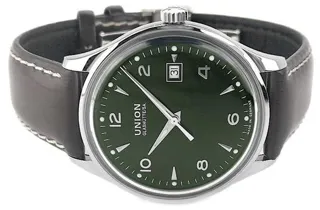 Union Glashütte Noramis Date D012.407.16.097.00 40mm Stainless steel Green