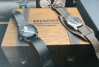 Bremont Battle Of Britain Collection Spitfire Limited Edition 11/80 Stainless steel and DLC Black