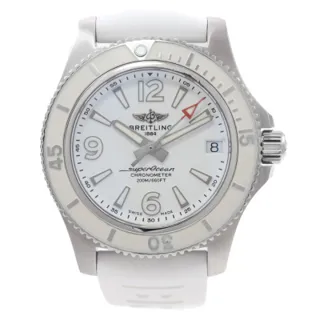 Breitling Superocean A17316 Stainless steel White