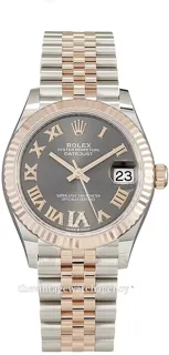 Rolex Datejust 31 278271-0030 Rose gold and Stainless steel Gray