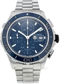 TAG Heuer Aquaracer CAK2112.BA0833 Ceramic and Stainless steel Blue