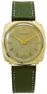 Bulova Accutron 214 33mm Yellow gold