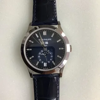 Patek Philippe Complications 5396G-017 White gold Blue