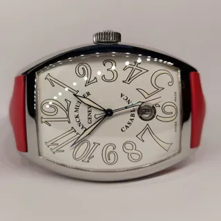 Franck Muller Casablanca 8880 C DT 39mm Stainless steel White