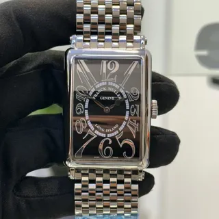 Franck Muller Long Island 1200 SC 32mm Stainless steel Black