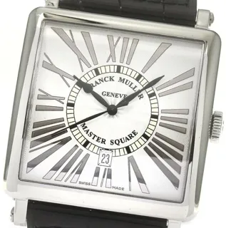 Franck Muller Master Square 6000KSCDTR 43mm Stainless steel Silver