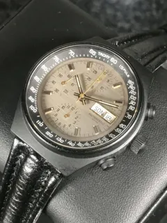 Heuer Montreal 750.503 Stainless steel and PVD Champagne