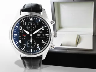 IWC Spitfire 3717 Stainless steel Black