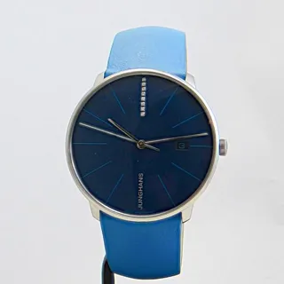 Junghans Meister 27/4356.00 39.5mm Stainless steel Blue