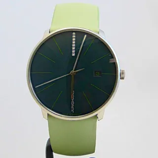 Junghans Meister 27/4357.00 39.5mm Stainless steel Green