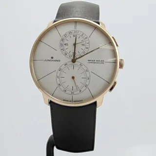 Junghans Meister 59/7201.00 39.5mm Rose gold White