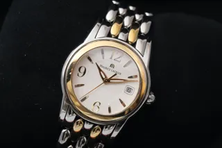 Maurice Lacroix Sphere SH1014 Yellow gold and Stainless steel White