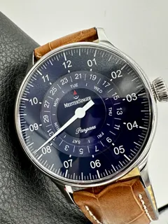 MeisterSinger Pangaea Day Date MSPDD908 Stainless steel Blue