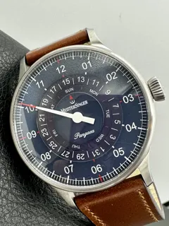 MeisterSinger Pangaea Day Date MSPDD9Z17B Stainless steel Black